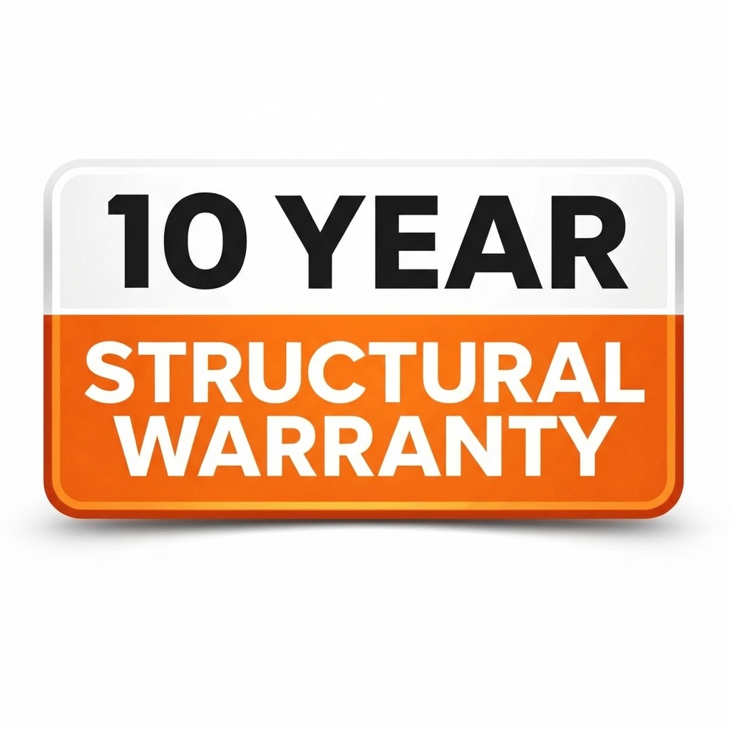 10 Year Structural Warranty